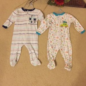 New Two Swiggles Footed onesies